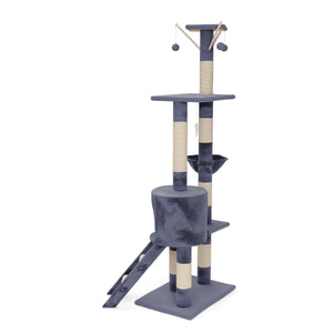 Katzenbaum SHEILA 138 cm grau
