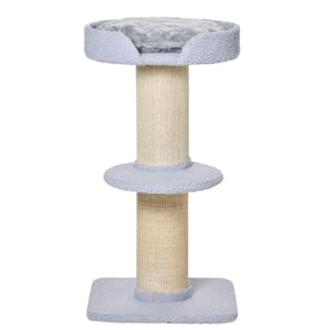 Katzenbaum Spielbaum Kratzstamm mit Plattform 45x45x91cm