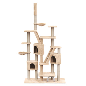 Katzenkratzbaum, beige (XXL)