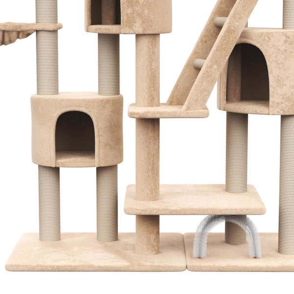 Katzenkratzbaum, beige (XXL)