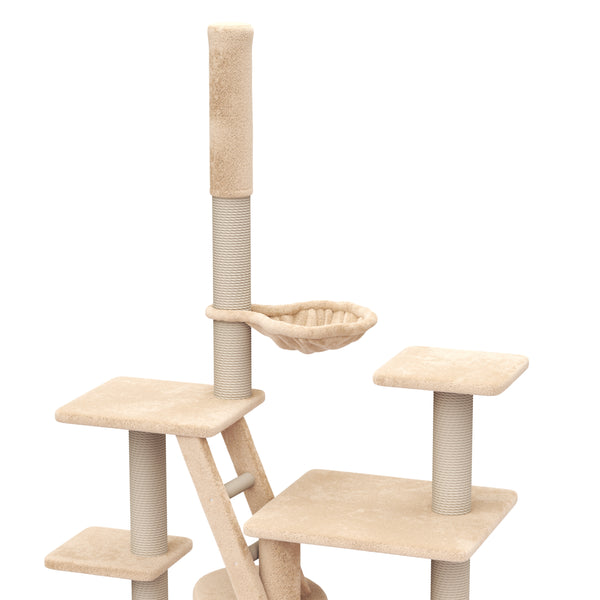Katzenkratzbaum, beige (XXL)