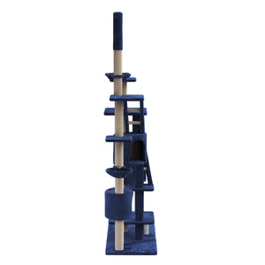 Griffoir pour chat, bleu (XXL)