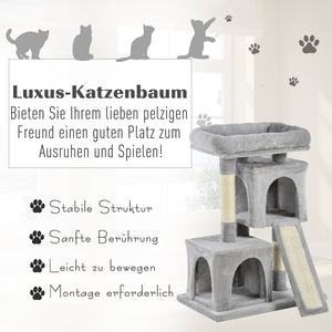 Katzenbaum mit Sisalsäulen 59x39x83cm
