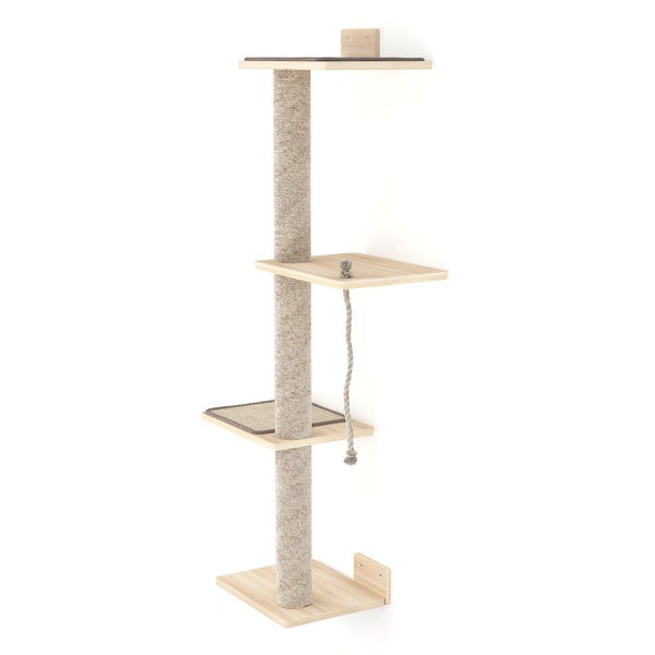 Katzenbaum zur Wandmontage DORIS 127 cm
