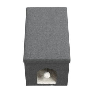Katzenbett Höhle NOKS faltbar 65 x 45 x 45 cm anthrazit