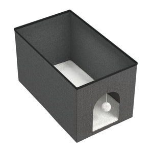 Katzenbett Höhle NOKS faltbar 65 x 45 x 45 cm anthrazit