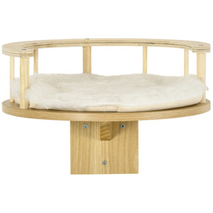 Katzenbett Katzenliege Katzenregal für Wandmontage Ø34x10.5cm