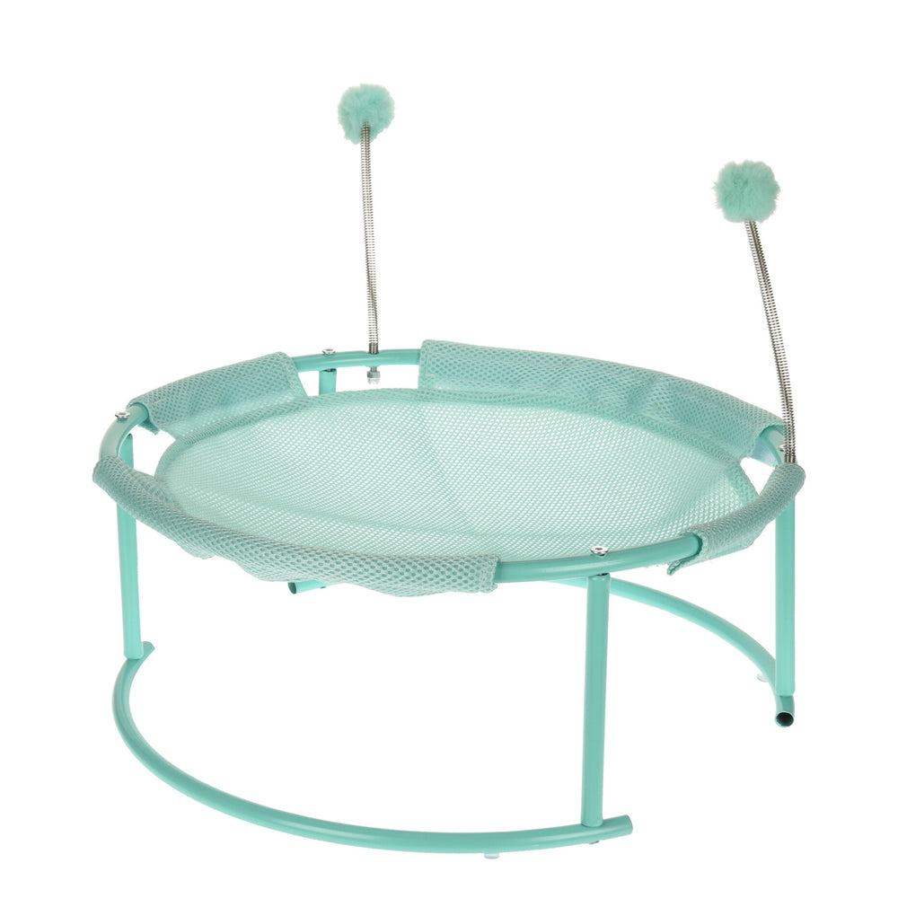 Panier pour chat avec 2 balles, 45 cm
