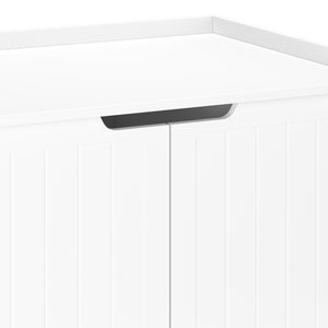 Katzenhaus für Katzentoilette 75 x 52 cm weiss