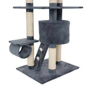 Katzenbaum deckenhoch 240 - 260 cm anthrazit