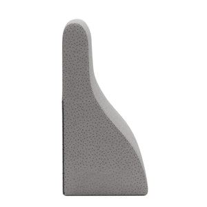 Keilkissen 63 x 32 x 46 cm grau