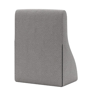 Keilkissen 63 x 32 x 46 cm grau