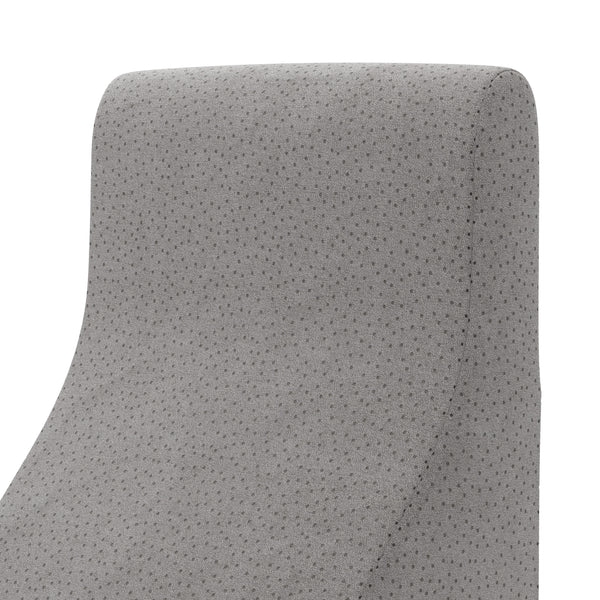 Keilkissen 63 x 32 x 46 cm grau