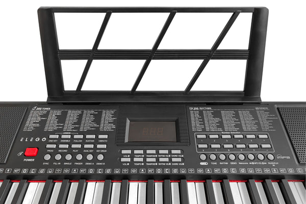 Keyboard Set mit Hocker und Ständer schwarz