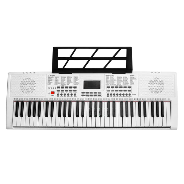 Keyboard Set mit Hocker und Ständer weiss/schwarz