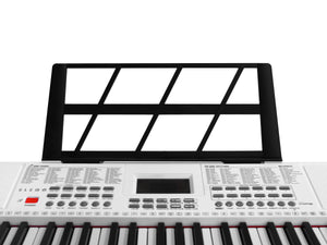 Keyboard Set mit Hocker und Ständer weiss/schwarz