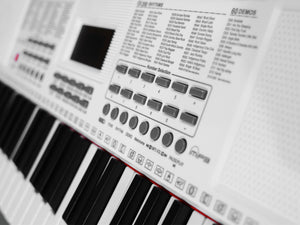 Keyboard Set mit Hocker und Ständer weiss/schwarz