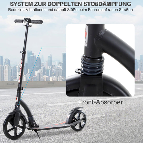 Kickboard Kickscooter Big Wheel Höhenverstellbar bis 100cm