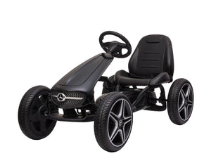 Go Kart Kinder Mercedes schwarz