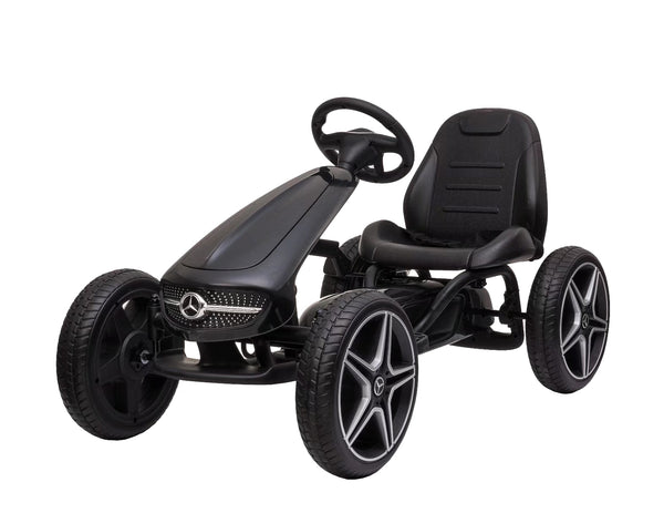 Go Kart Kinder Mercedes schwarz