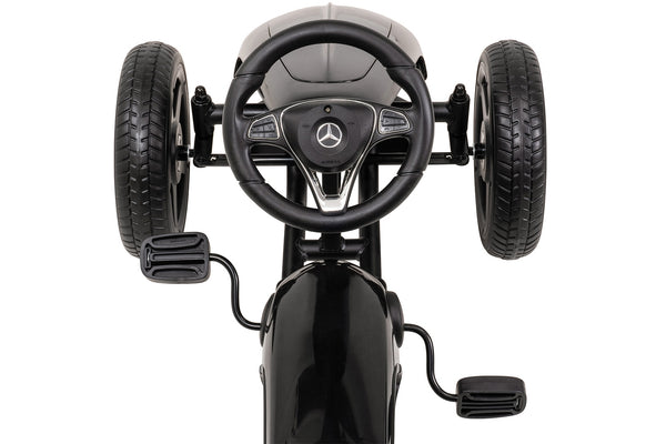 Go Kart Kinder Mercedes schwarz