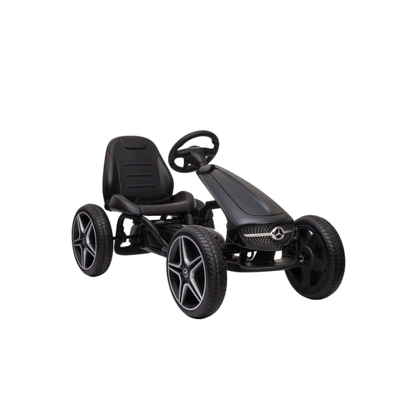 Go Kart Kinder Mercedes schwarz
