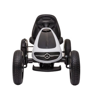 Karting pour enfants Mercedes blanc