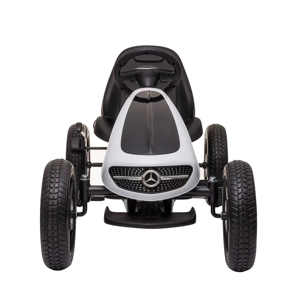 Karting pour enfants Mercedes blanc
