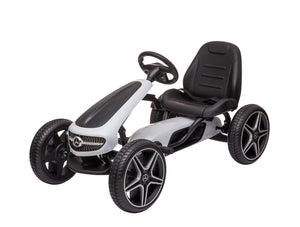 Karting pour enfants Mercedes blanc