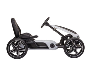 Karting pour enfants Mercedes blanc