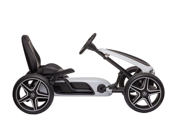 Karting pour enfants Mercedes blanc