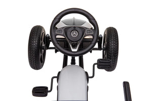 Karting pour enfants Mercedes blanc