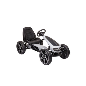 Karting pour enfants Mercedes blanc
