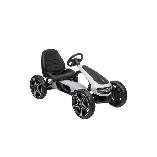 Karting pour enfants Mercedes blanc