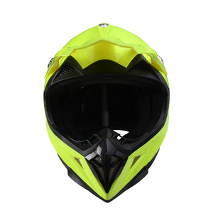 Kinder Mountainbike Motorradhelm Gr. 51/52 grün