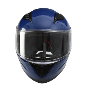 Kinder Motorradhelm blau Gr. 51/52