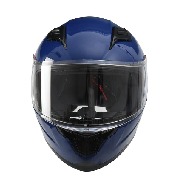 Kinder Motorradhelm blau Gr. 51/52