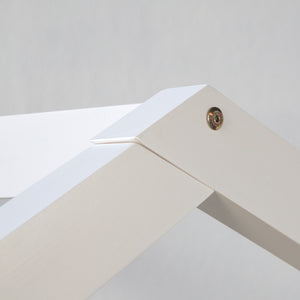 Kinderbett Hausbett 90x200cm Weiss