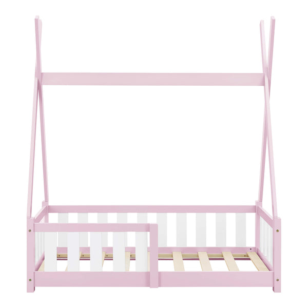 Kinderbett Helsingborg 70x140 cm Rosa