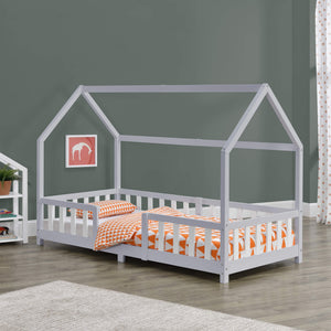Kinderbett Sisimiut 90x200 cm mit Rausfallschutz