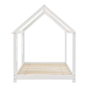 Semi-open children's bed Tostedt 90x200cm White