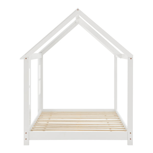 Semi-open children's bed Tostedt 90x200cm White