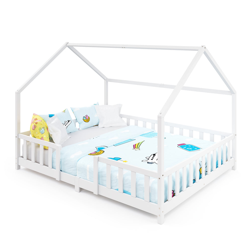 Kinderbett MAISON 160 x 200 cm weiss