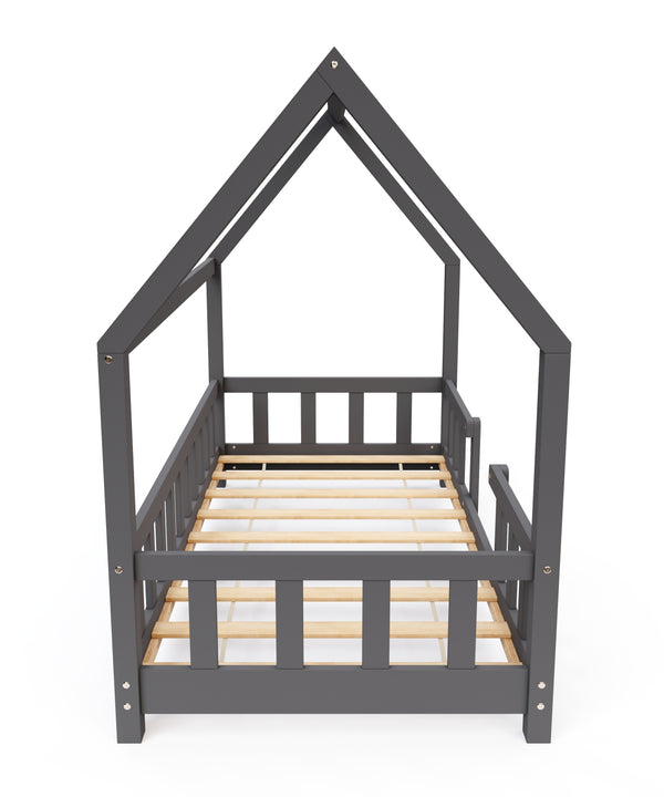 Kinderbett MAISON 70 x 140 cm anthrazit