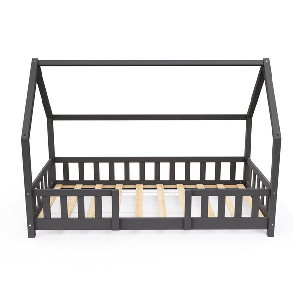 Kinderbett MAISON 80 x 160 cm anthrazit