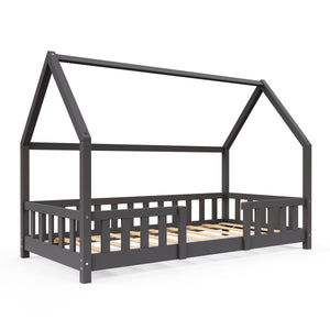 Kinderbett MAISON 80 x 160 cm anthrazit