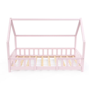 Kinderbett MAISON 80 x 160 cm rosa