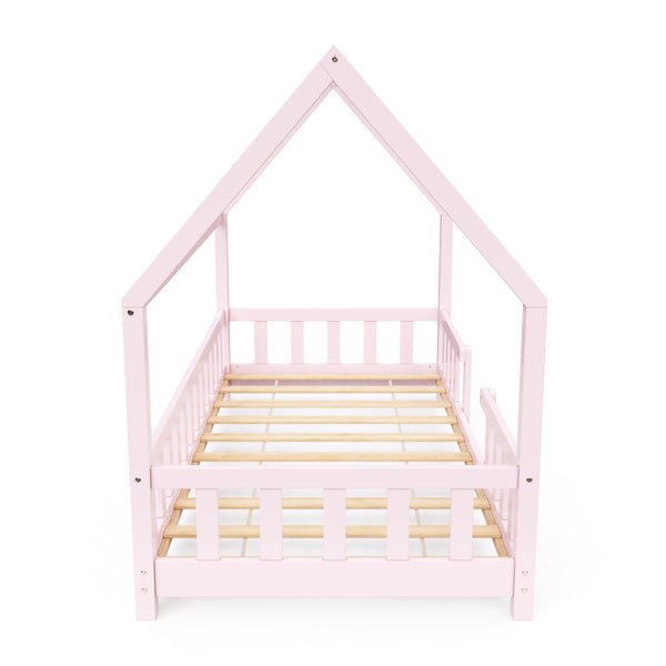 Kinderbett MAISON 80 x 160 cm rosa