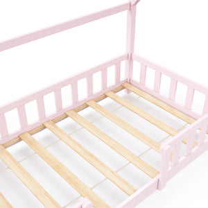 Kinderbett MAISON 80 x 160 cm rosa