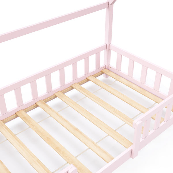 Kinderbett MAISON 80 x 160 cm rosa